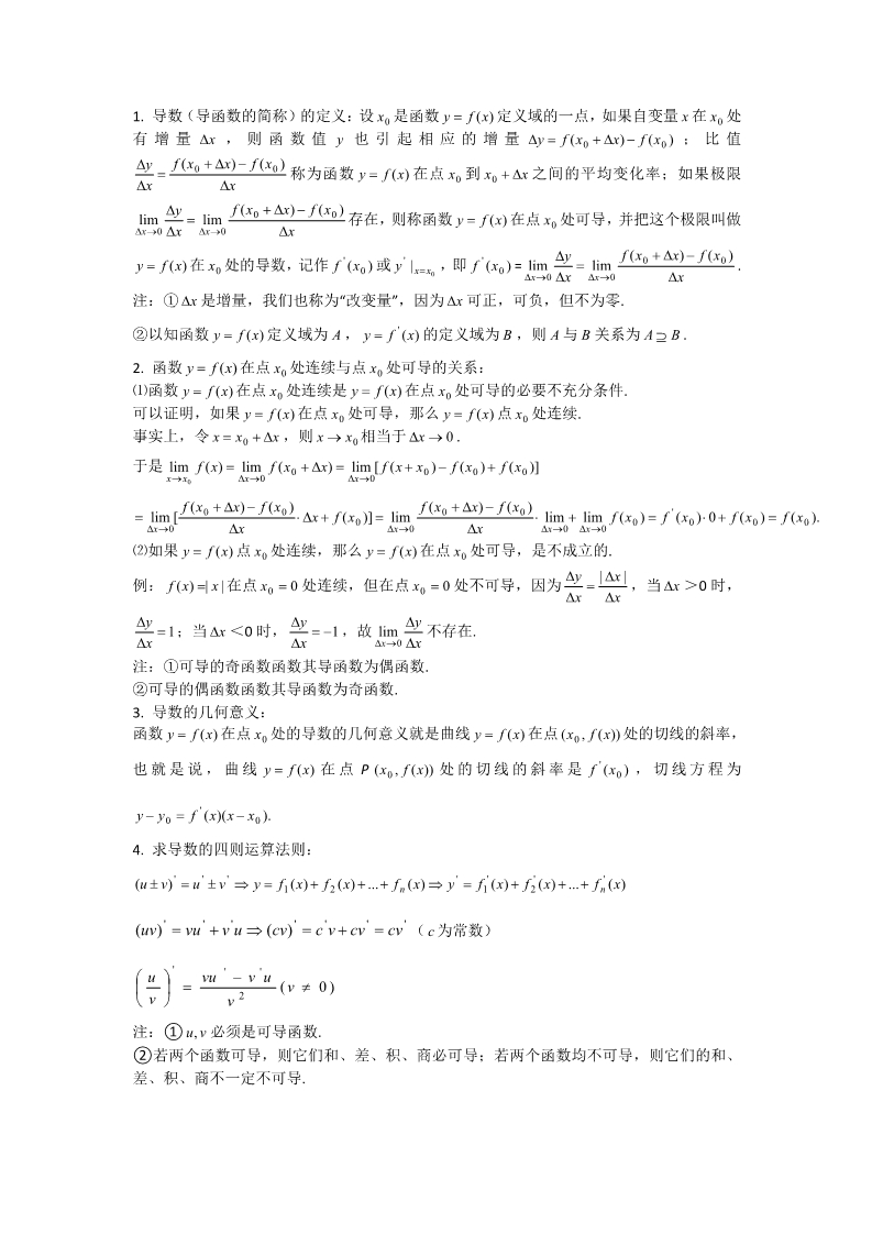 导数